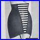 50s Vintage Treo Ribbons Open Bottom Girdle with Sheer Striped Front Panel LG