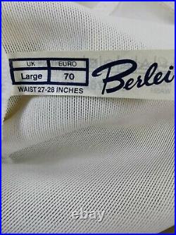 Berlei Open Bottom Girdle White Waist Size 29-30 A-33