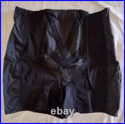 Coolc 869 Listing Vintage Rago Black Open Bottom Girdle Style 17 1578 8 Size 50