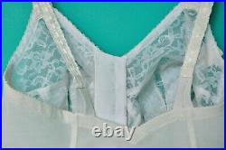 NEWFilmy by Youthline Open Bottom Corset Girdle Garters 40 Off-White USA VTG