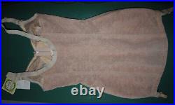 NWT 60s Vintage Open Bottom Girdle w Suspenders by Every Corsetteria, Sz 36