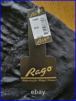 New Extra Firm Rago Open Bottom Girdle Style 1294 Size 3x/36