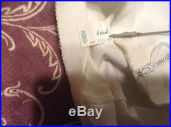 Nib 2 pair Vintage Wht Spantrol 422 open bottom girdle with 4 garters sz 33 zip up