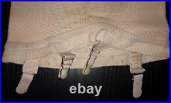OLD STORE STOCK Very Rare Vintage 1950's Verve Open Bottom Girdle with Garters M
