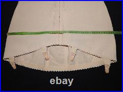 RARE! Vtg Triumph open bottom girdle corselette front closure Korselett SEU/105C
