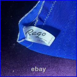 Rago 1361 open bottom girdle 2x 34 blue with purple accent