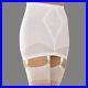 Rago 1365 Open bottom Girdle White with garters with stockings Medium Shaping