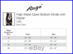 Rago Open Bottom Extra Firm Shaping Girdle Style 1294