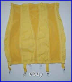 Rago of New York 1294 OPEN BOTTOM GIRDLE EXTRA FIRM SHAPING Size 36/3X Yellow