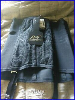 Rago style 21 Black Open bottom Girdle cincher L (30) suspender belt