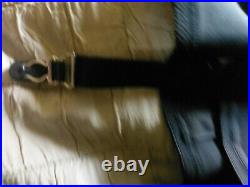Rago style 21 Black Open bottom Girdle cincher L (30) suspender belt
