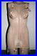 Rare 60's Teenage Satin Open Bottom Girdle with Suspenders by Corsair Italy Sz S