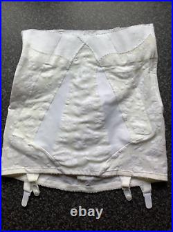 Rare! Vintage 1970's'Berlei' Open Bottom Suspender Girdle Firm Control
