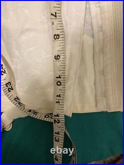 Rengo Foundations Size 29 waist Side Hook open bottom boned corset metal Garters