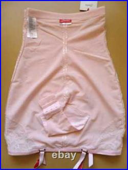 SCANDALE No. 8 Lace Girdle S Vintage Rose Firm Open Bottom Built-in Pants NWT