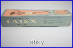 Sassy Vintage Formflex Rubber Latex Ob Girdle 4 Garters Nos Box/tags Large