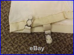 Sexy Girly Pin Up Vtg 50s 60s NEW NOS Open Bottom Garters Girdle L 29/30 Shaper