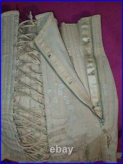 VERY RARE FIND 1920's/30's gossard front lacing open bottom girdle