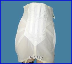 VintageNEWPoiretteHigh Waist Girdle Size 30 Open Bottom Garters Boned Corset