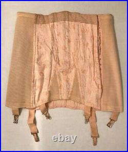 Vintage 1950s Gossard corset with garters, open bottom