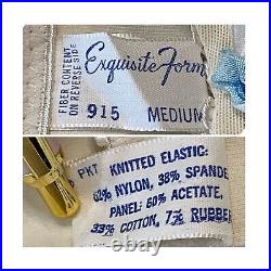 Vintage Exquisite Form Extra Firm OPEN BOTTOM GIRDLE SKIRT Shaper GARTERS SMALL