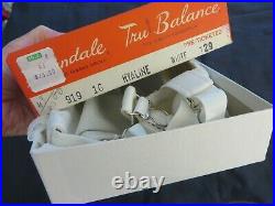 Vintage Girdle NOS Deadstock Scandale Tru Balance Open Bottom 6 Garter Orig Box
