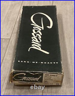 Vintage Gossard Narroline Open Bottom Girdle Size 28 New With Original Box