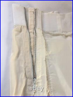 Vintage Lerner Shops Girdle Metal Zipper Shaper Open Bottom Garters Size 27 TLC
