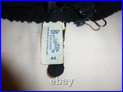 Vintage Open Bottom Girdle, Black withGarters, size 44, Swisstex, stretchy & tight