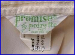 Vintage Promise by Poirette All in One Lacy Full Open Bottom OB Girdle 34 515B