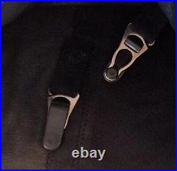 Vintage Rago Black Open Bottom Girdle Style 17 1578 8 Size 50 Firm Shaping Zip