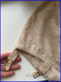 Vintage Sexy Retro Pin Up Open Bottom Gar stocking girdle 60s