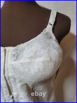Vintage Smoothis Open Bottom Girdle With Bullet Bra