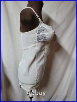 Vintage Smoothis Open Bottom Girdle With Bullet Bra