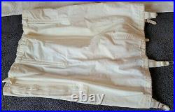 Vintage The Smoother by Young Smoothie White Open Bottom Girdle withSide Zippers
