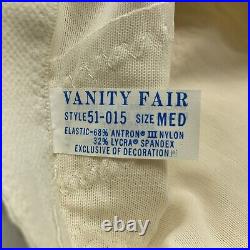 Vintage Vanity Fair Girdle 6 Garter Clips Open Bottom Medium 51-015 NOS