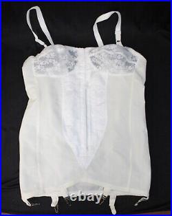 Vintage Young Smoothie Firm Control Shapewear Open Bottom Full Body Girdle 40B
