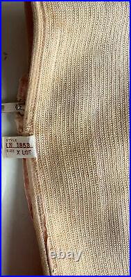 Vtg Sears Charmode Cotton Elastic GIRDLE External Zipper Open Bottom Tube Pink