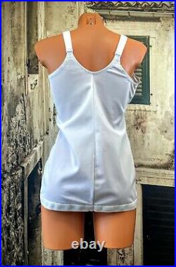 Vtg Shapely Figures sissy open bottomed girdle suspender corset UK 44C EU 100C