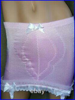 Vtg Style Pantie Girdle Open Bottom Sweet Pink By Playtex Waist Size 30 #42