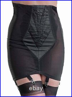 Womens Extra Firm Girdle Black or White Open Bottom Shapewear Sizes S M L XL