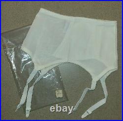 Womens Subtract Vintage Open Bottom Girdle Size 28 White NEW
